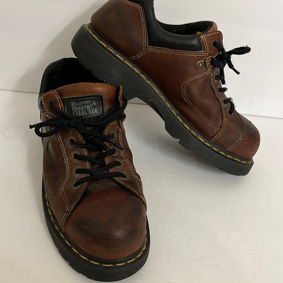 Dr. Martens Other - Vintage Dr Martens DM Steel Toe Oxford Boots